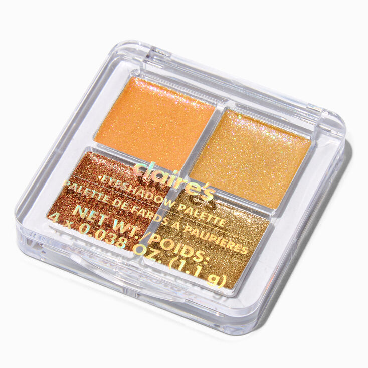 Metallic Shimmer Quad Eyeshadow Palette,