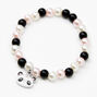 Claire&#39;s Club Panda Pearl Beaded Stretch Bracelets - 2 Pack,