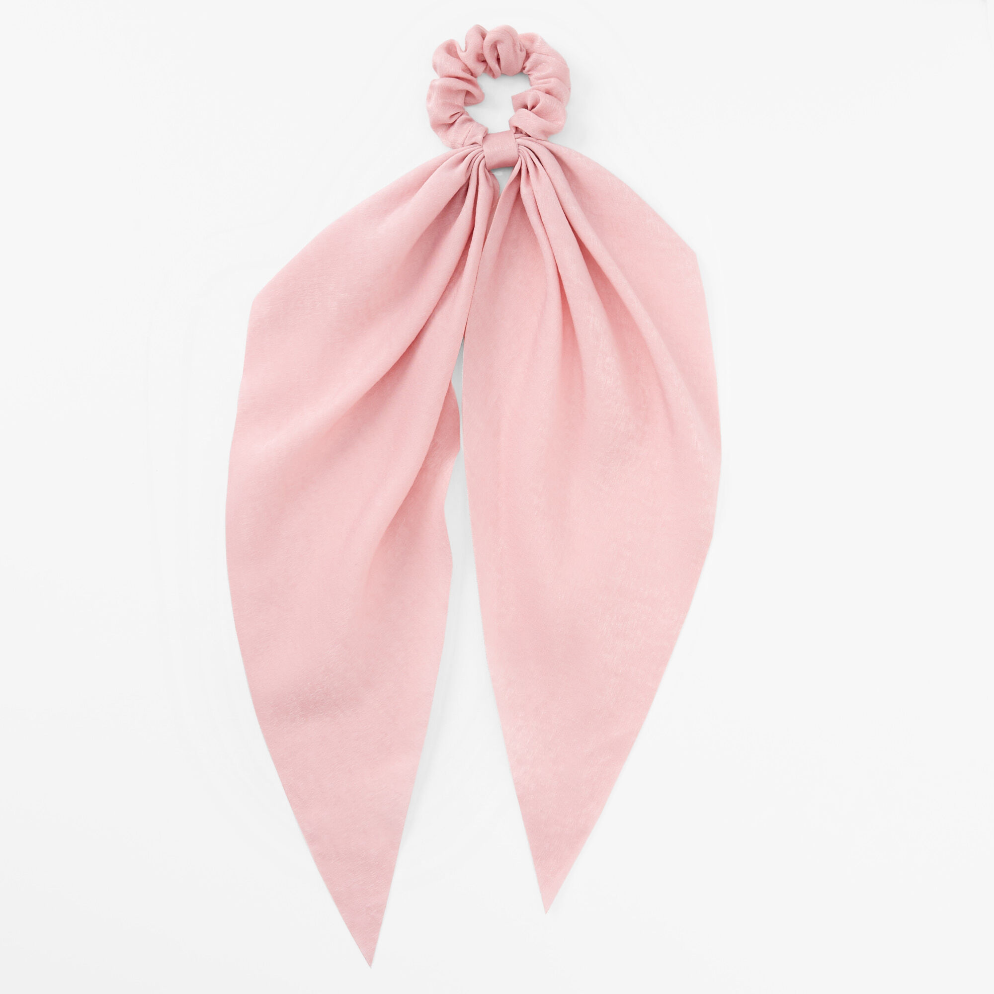 View Claires Small Hair Scrunchie Scarf Blush information