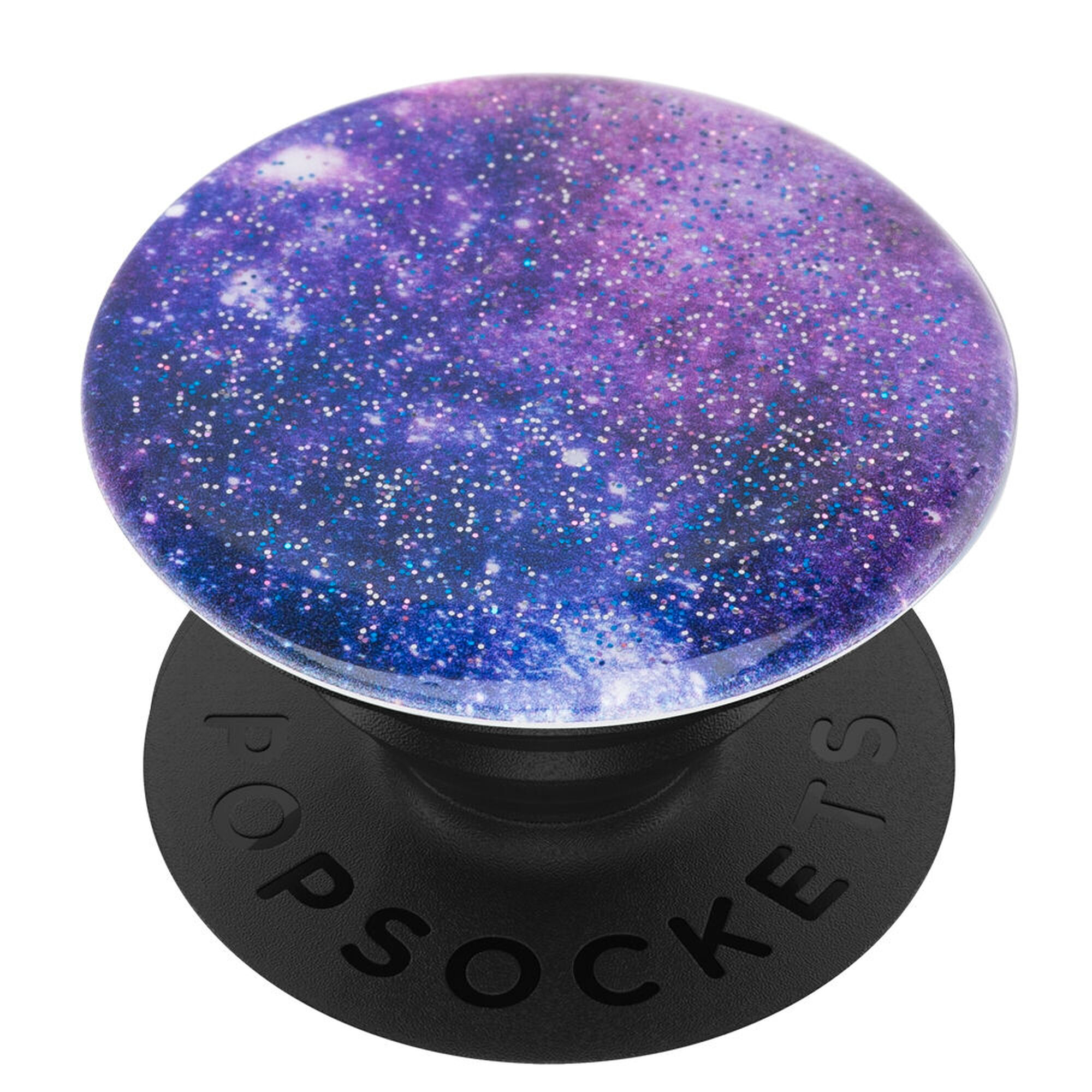 View Claires Popsockets Swappable Popgrip Glitter Nebula Blue information
