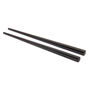 Solid Hair Sticks - Black, 2 Pack,