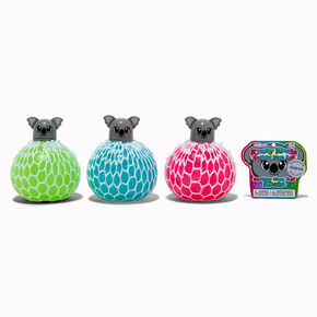 Claire&#39;s Exclusive Krazy Koala Squishy Mesh Ball Keychain Fidget Toy - Styles Vary,