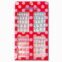 Holiday Vegan Press On Faux Nail Set - 4 Pack,
