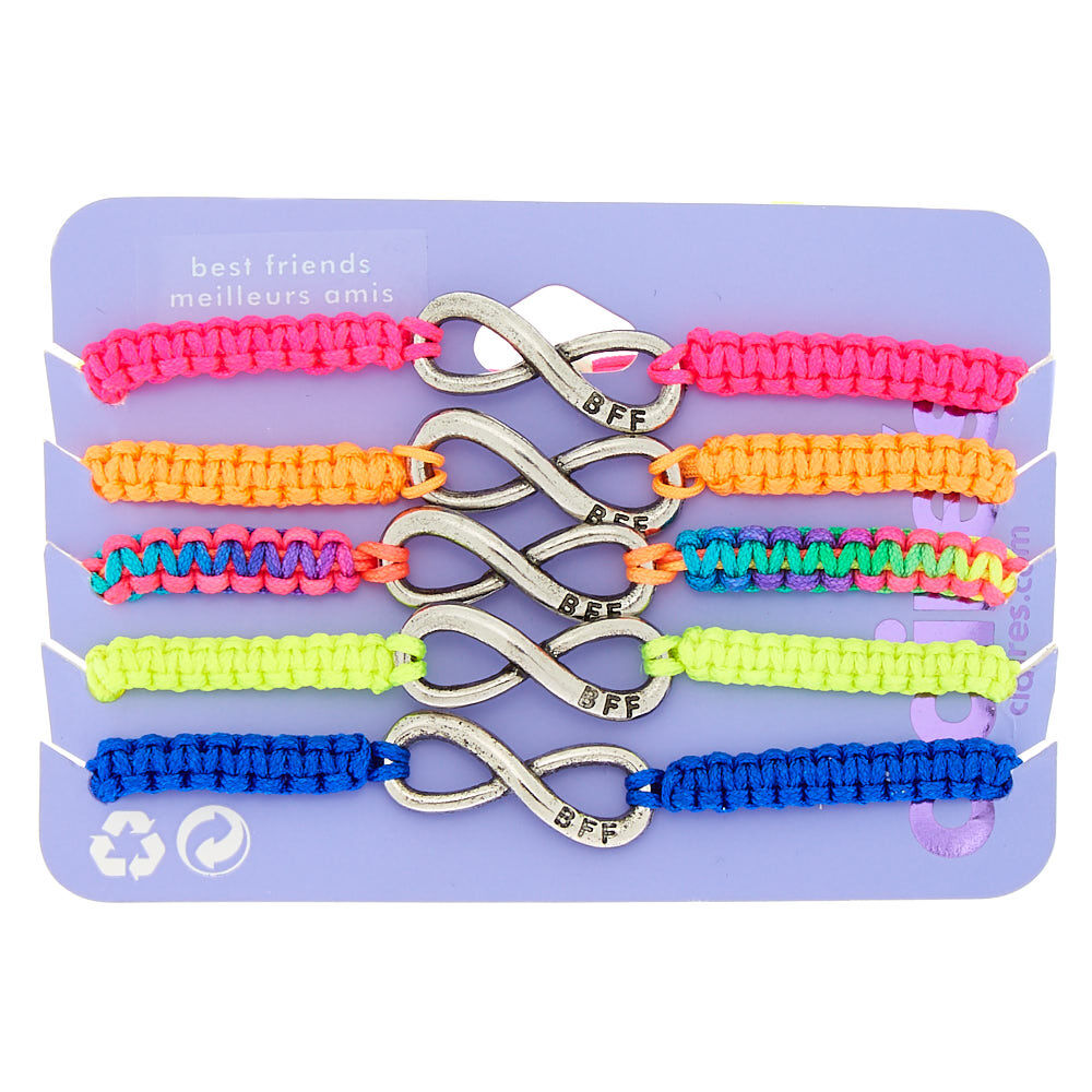 Claire's infinity bracelets shop
