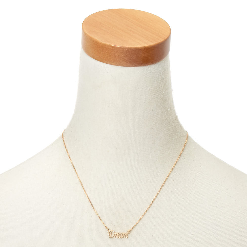 Gold Dream Pendant Necklace