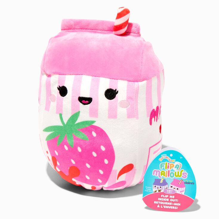 Squishmallows&trade;  Claire&#39;s Exclusive 8&quot; Milk Carton Flip-A-Mallows Plush Toy,