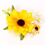 Cluster Sunflower Hair Clip,