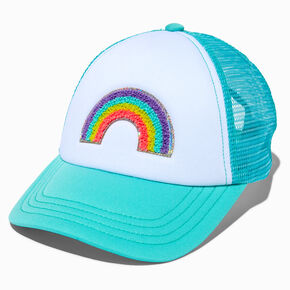 Claire&#39;s Club Rainbow Trucker Hat,