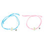 Pastel Pineapple Stretch Friendship Bracelets - 2 Pack,