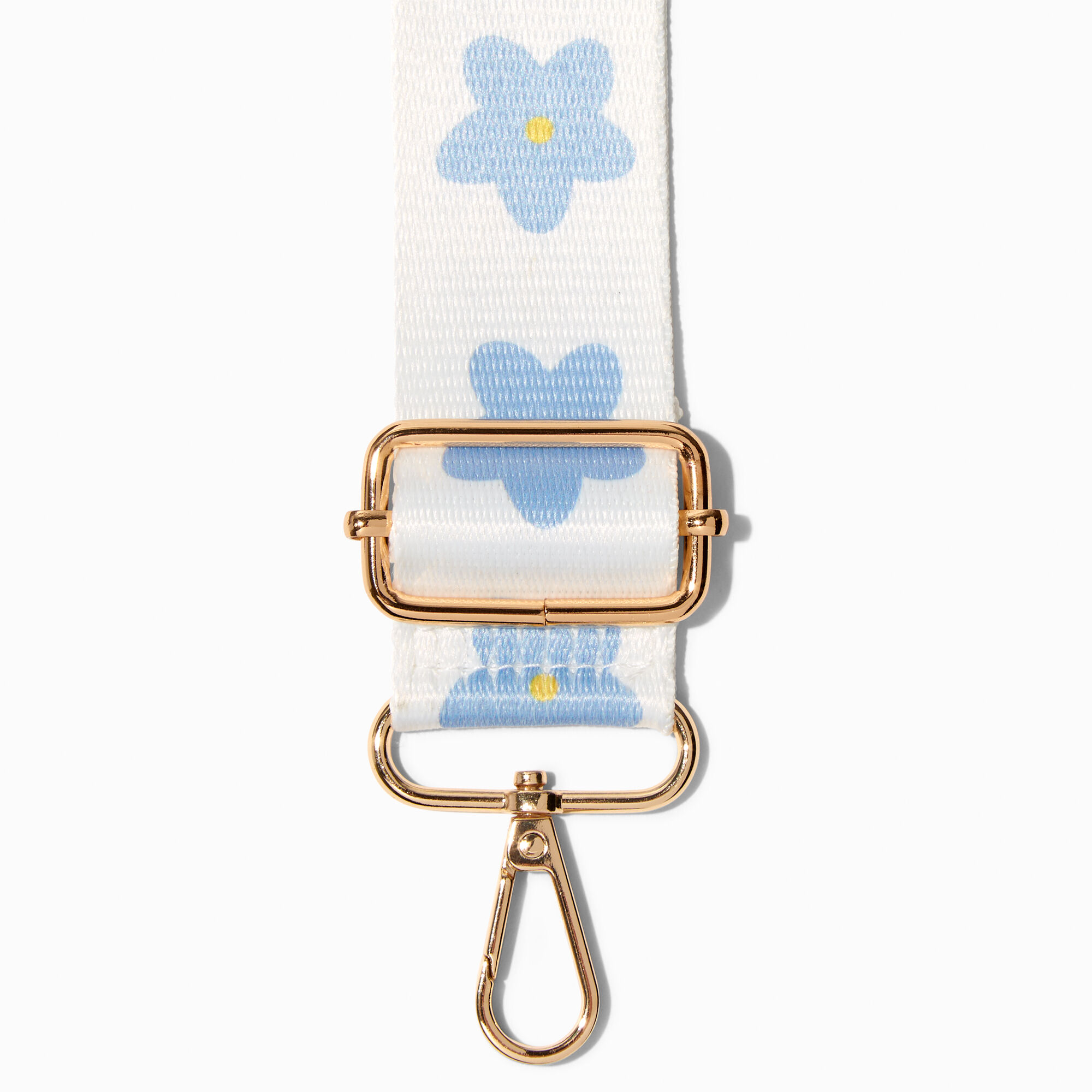 Blue Daisy Crossbody Bag Strap,