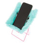 Furry Owl Phone Holder Chair - Mint,