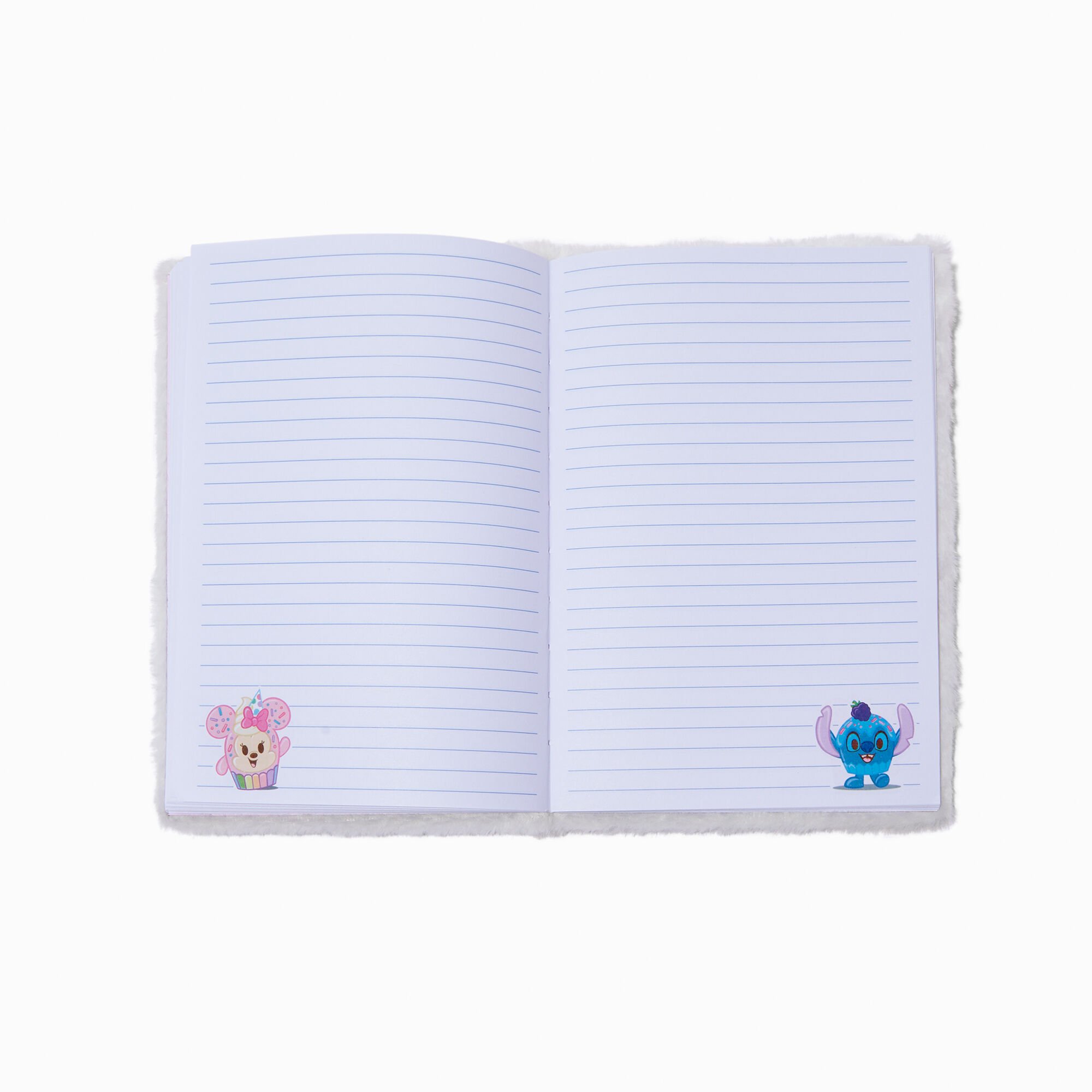 Lot de gomme et cahier en fausse fourrure Disney Munchlings série 1,