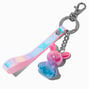 Porte-cl&eacute;s lapin holographique,