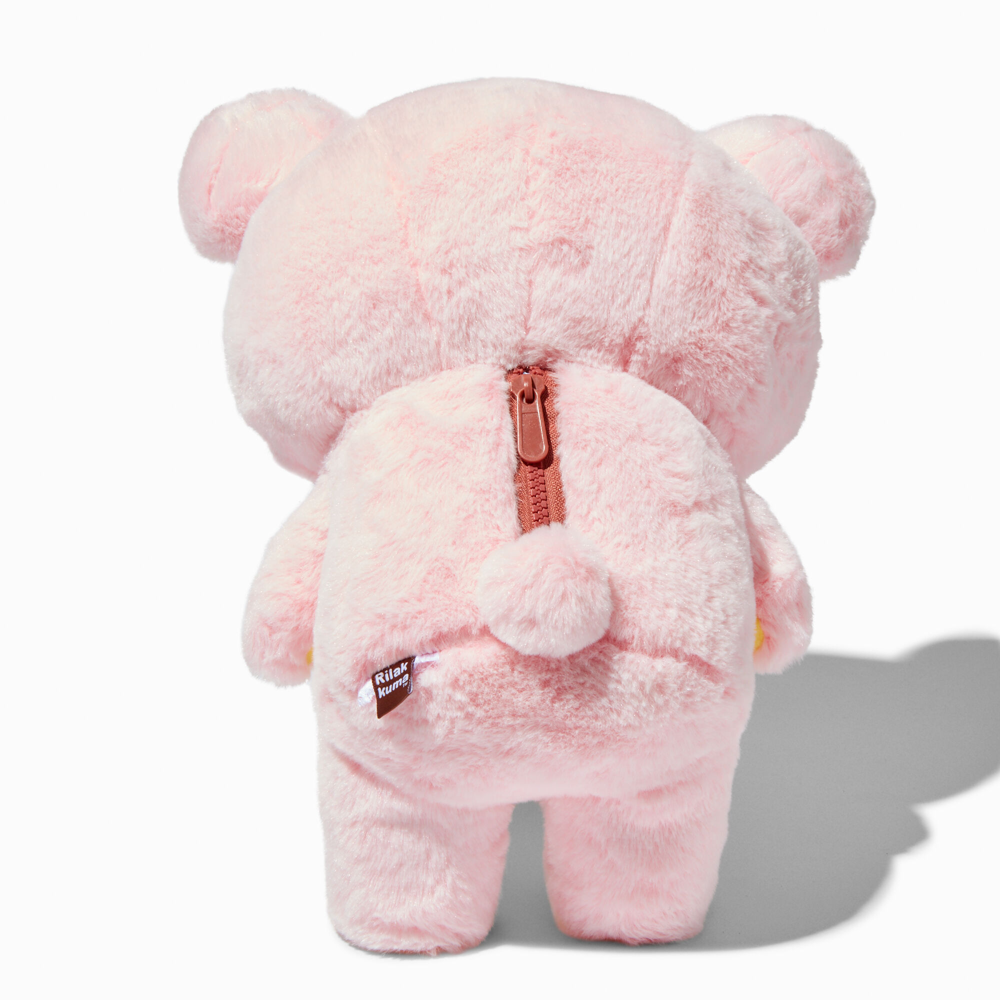 Rilakkuma Pink Bear Plush Toy Claire s US