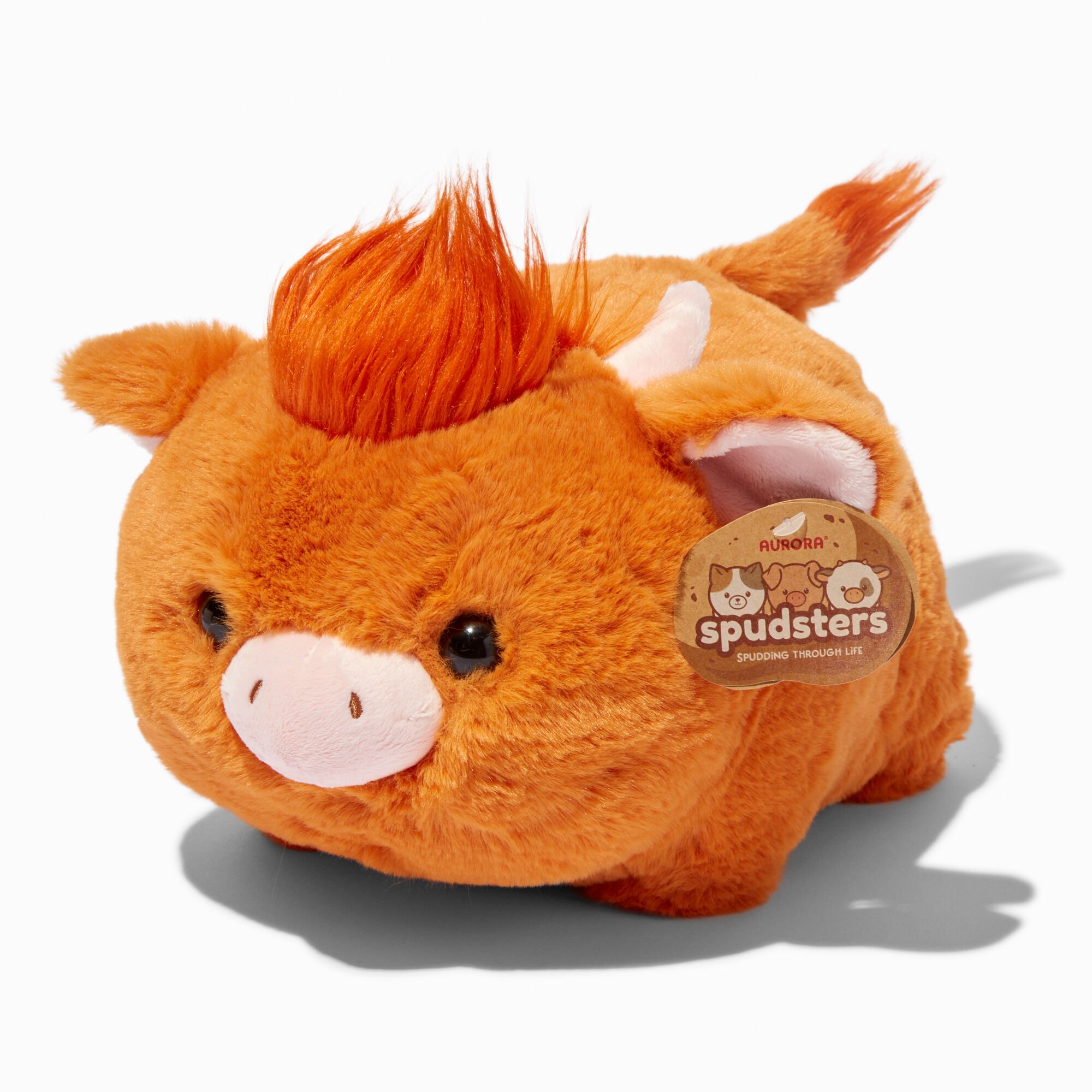 Spudsters™ 10'' Hamish the Highland Cow Plush Toy,