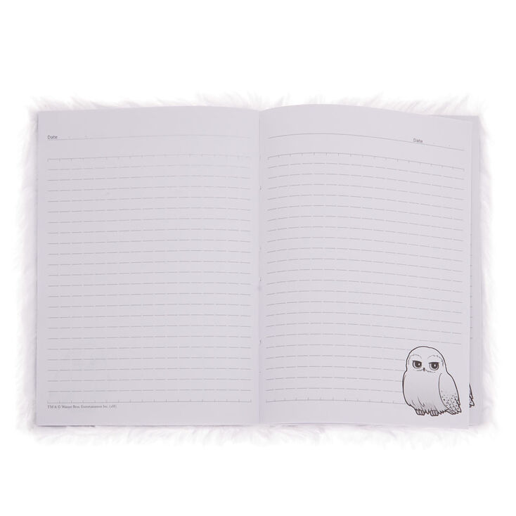 Carnet A5 souple blanc avec mini-carnet Hedwige de Harry Potter&trade;,