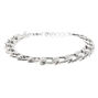 Silver Chain Link Bracelet,
