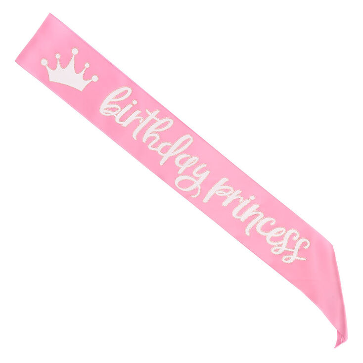 Birthday Princess Sash - Pink,