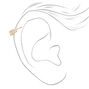 Gold Embellished Cartilage Hoop,