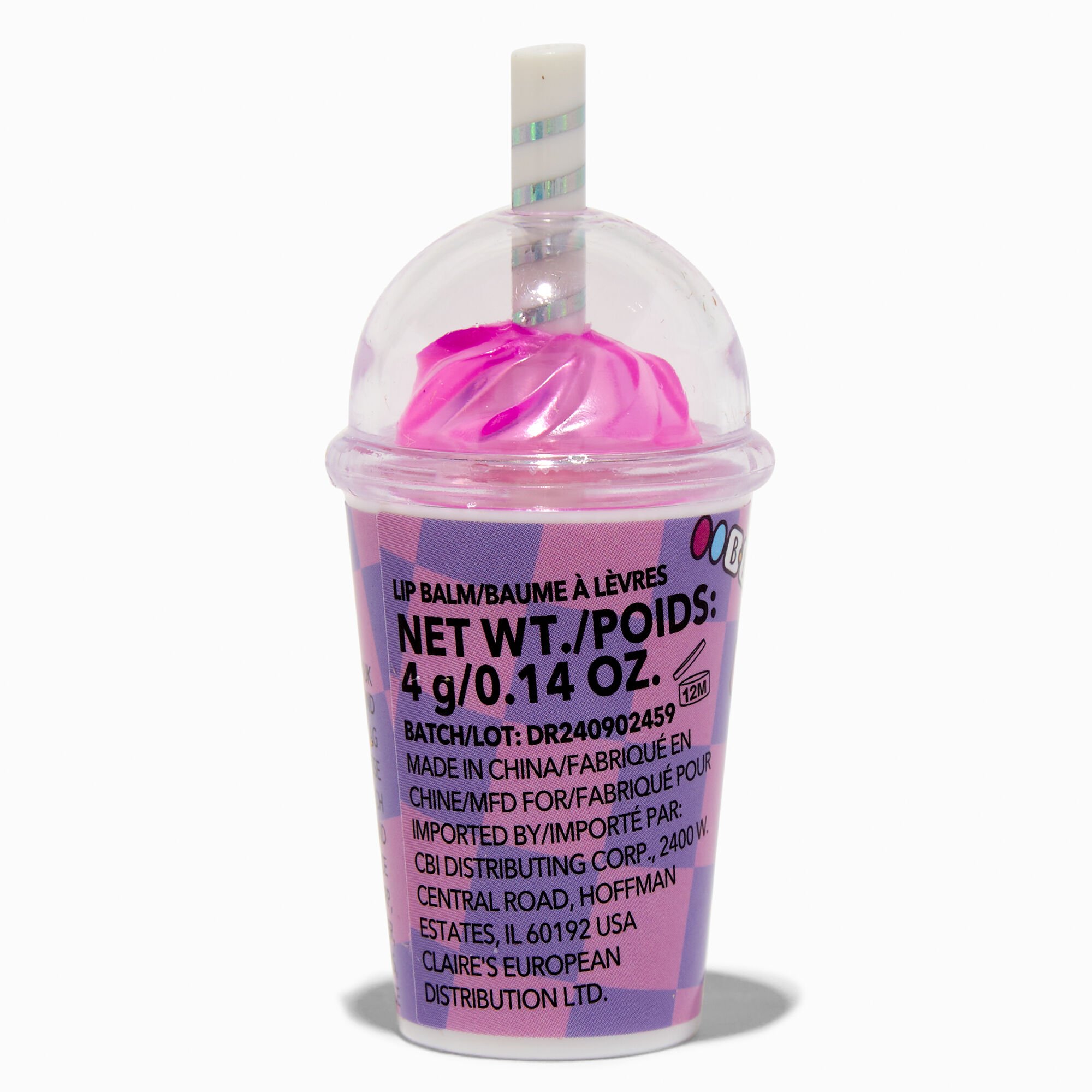 Y2K Unicorn Purple Cup Lip Gloss,