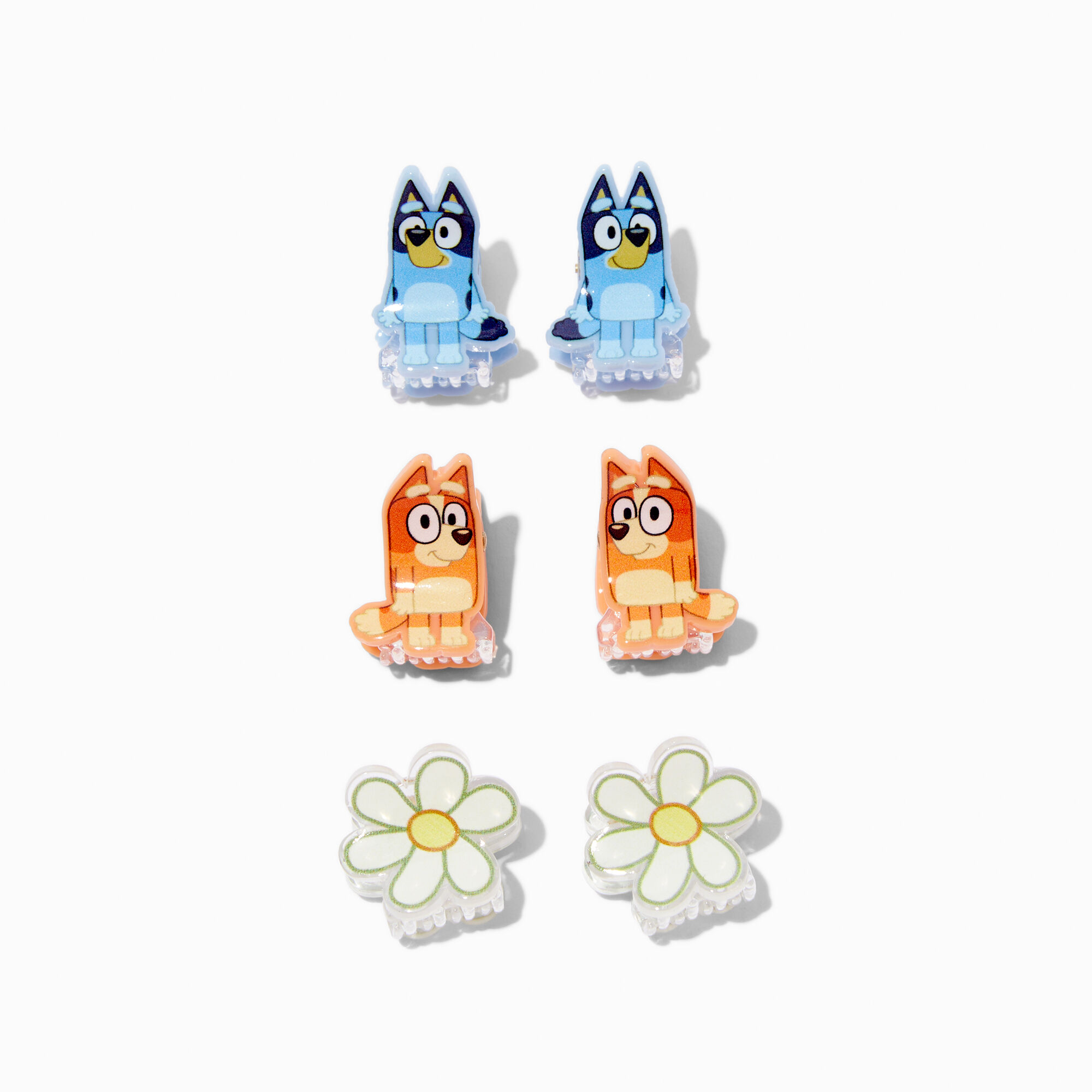 Bluey Mini Hair Claws - 6 Pack,