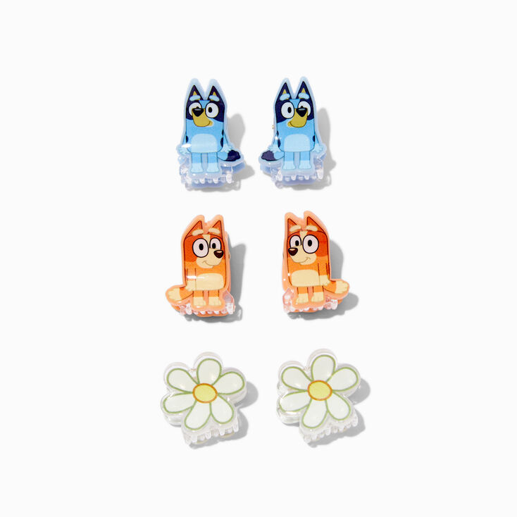 Bluey Mini Hair Claws - 6 Pack,