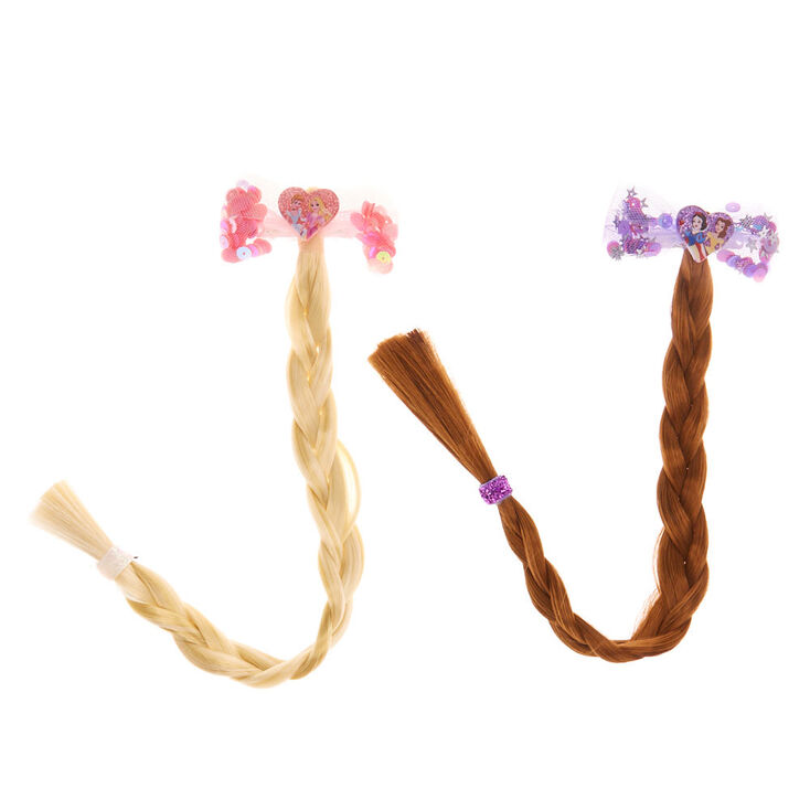 &copy;Disney Princess Fake Hair &amp; Sequin Bow Hair &ndash; 2 Pack,