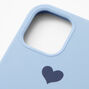 Baby Blue Heart Phone Case - Fits iPhone 12/12 Pro,