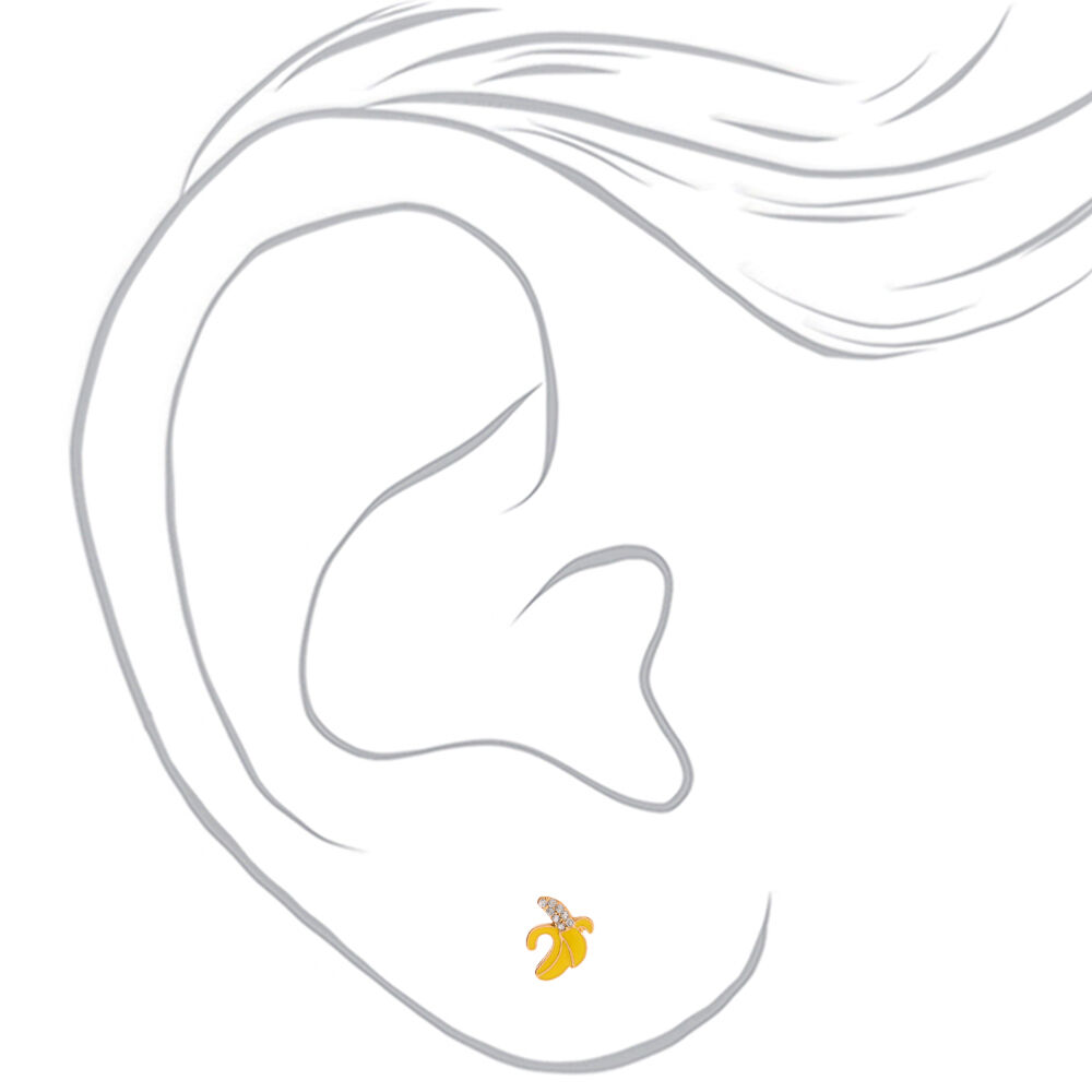 Banana earrings claire's online