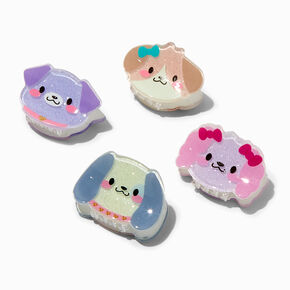 Claire&#39;s Club Puppy Hair Claws - 4 Pack,
