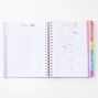 Pink, Purple &amp; Yellow Pressed Flower 2021-2022 Planner,