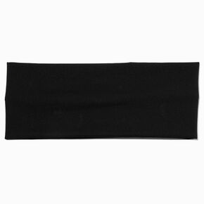 Black Athletic Headwrap,