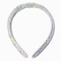 Serre-t&ecirc;te shaker c&oelig;ur iridescent Claire&#39;s Club,
