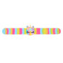 Bracelet enrouleur licorne arc-en-ciel,