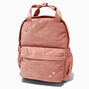 Pink Corduroy Backpack,