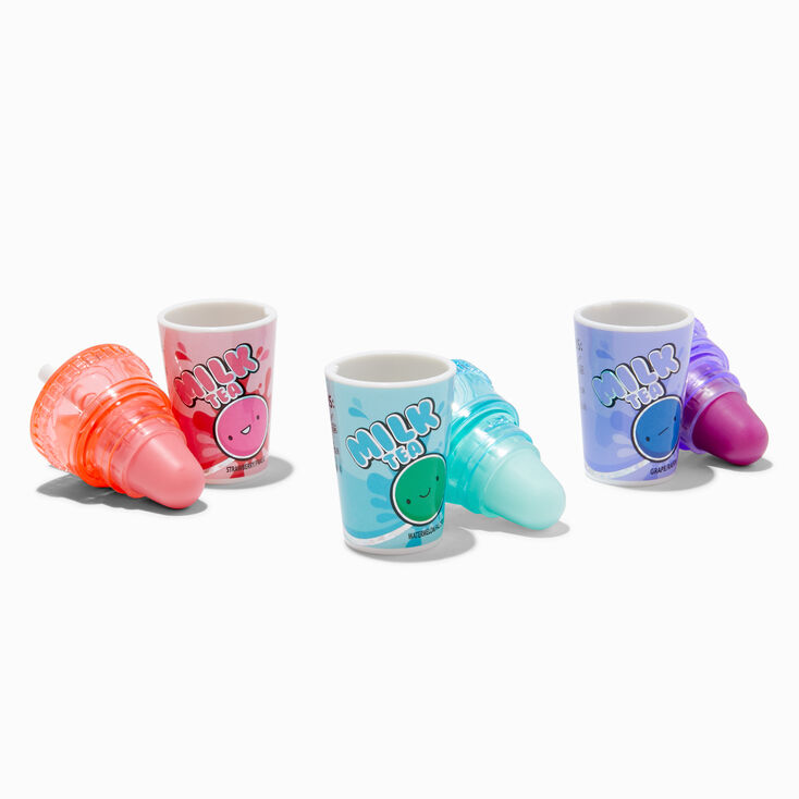 Milk Tea Shaker Lip Balm Set - 3 Pack,