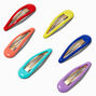 Claire&#39;s Club Rainbow Snap Hair Clips - 6 Pack,