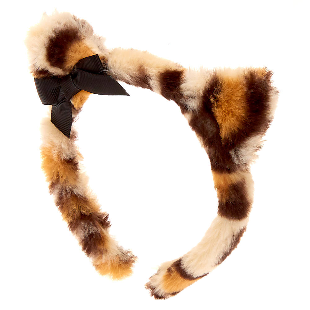 Leopard print cat on sale ears