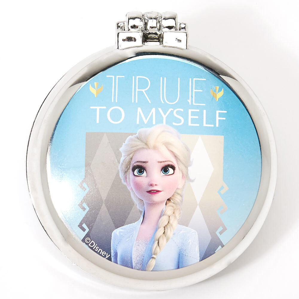 ©Disney Frozen 2 True to Myself Compact Hairbrush - Silver,