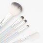 Crystal Rainbow Makeup Brush Set - 5 Pack,
