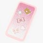 Ombre Pink Crystal Cellphone Makeup Palette,