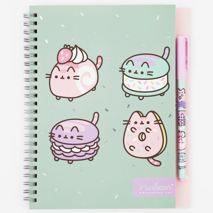 Carnet Pusheen&reg; desserts sucr&eacute;s - Vert menthe,