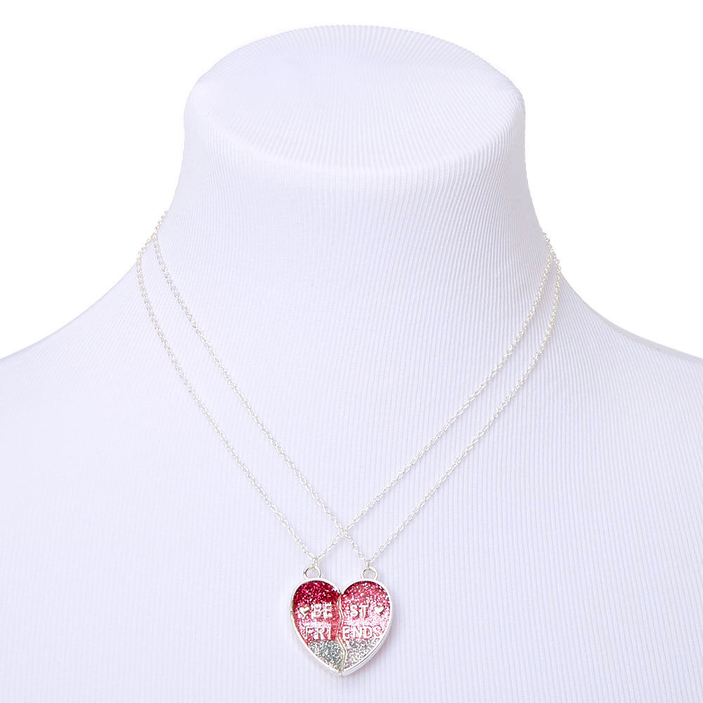 New Pair Of Claire/'s Bff Best Friends White With Yellow Daisy Necklaces