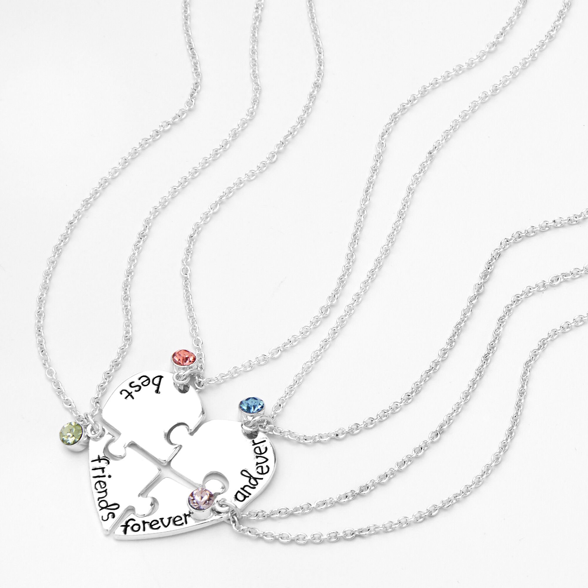 Best friend outlet necklaces from claire's