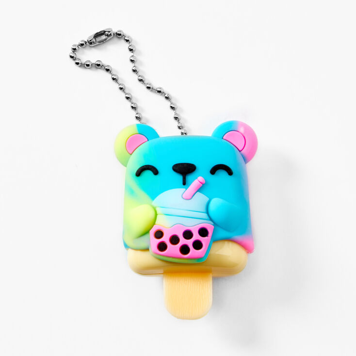 Pucker Pops Bubble Tea Bear Lip Gloss - Coconut Mango,