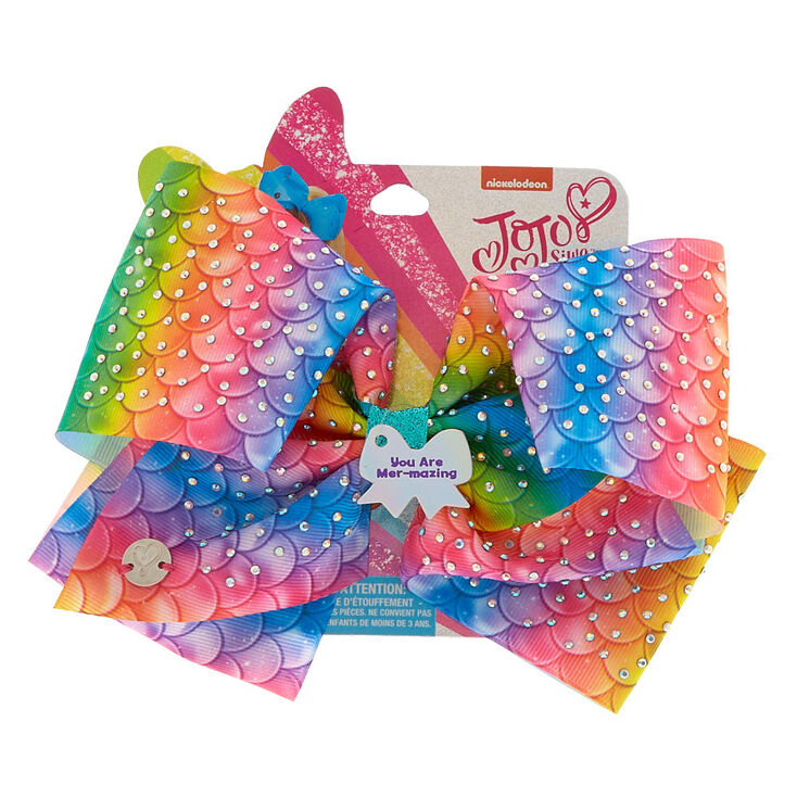 Jojo Siwa Large You Are Mer Mazing Signature Hair Bow Claire S Us