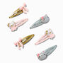 Claire&#39;s Club Glitter Critter Snap Hair Clips - 6 Pack,