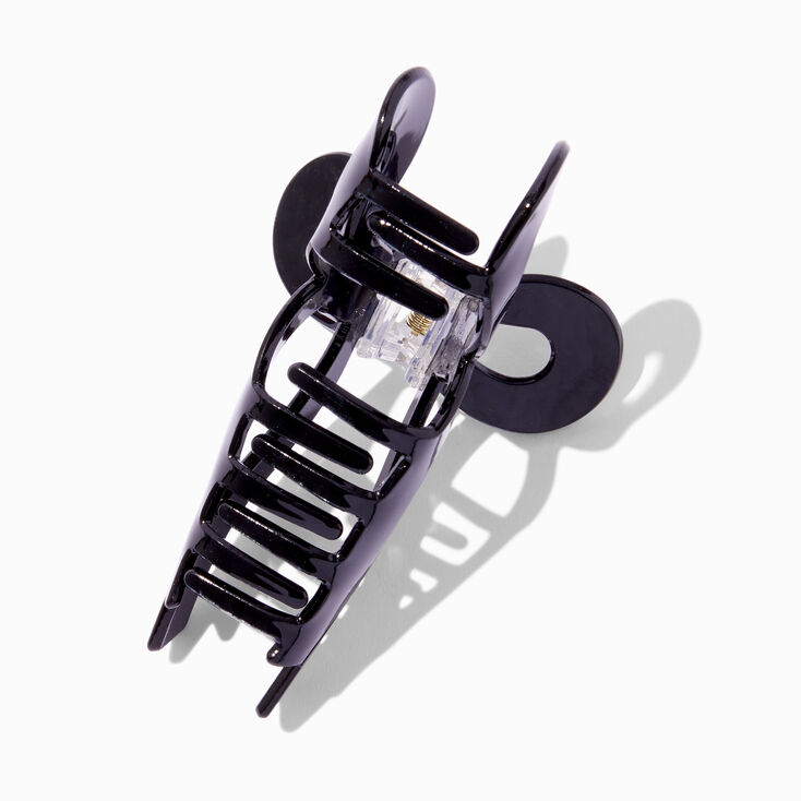 Pince &agrave; cheveux n&oelig;ud noir,