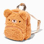 Claire&#39;s Club Sherpa Bear Tiny Backpack,