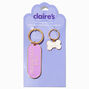 Dog Person Keychain &amp; Pet Tag Set,